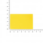 Наклейка тканевая Lunga, L, желтая