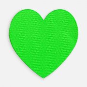 Наклейка тканевая Lunga Сor, M, зеленый неон