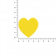 Наклейка тканевая Lunga Сor, M, желтая