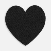 Наклейка тканевая Lunga Сor, M, черная