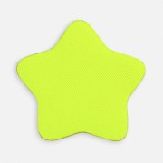 Наклейка тканевая Lunga Bial, M, желтый неон