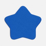 Наклейка тканевая Lunga Bial, M, синяя