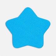 Наклейка тканевая Lunga Bial, M, голубая