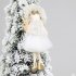 Новогоднее украшение рождественский ангел Бэгис,белый