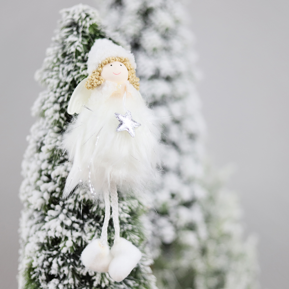 Новогоднее украшение рождественский ангел Брайтенс,белый арт. 2020-0225.01 Новогоднее украшение рождественский ангел Брайтенс,белый арт. 2020-0225.01