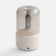 Увлажнитель-ароматизатор с подсветкой mistFlicker, молочно-белый