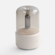 Увлажнитель-ароматизатор с подсветкой mistFlicker, молочно-белый