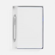 Набор White Shall, бело-синий