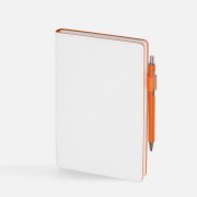 Набор White Shall, бело-оранжевый