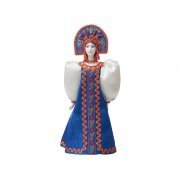 Подарочный набор: кукла фарфоровая, чай "Малина с мятой"