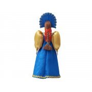 Подарочный набор: кукла фарфоровая, чай "Малина с мятой"