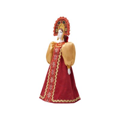 Подарочный набор: кукла фарфоровая, чай 