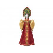 Подарочный набор: кукла фарфоровая, чай "Малина с мятой"