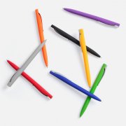 Ручка шариковая Pin Soft Touch, ver. 2, синяя арт. 3322.41