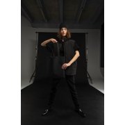 Шопер B4, черный с черными ручками