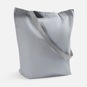 Шопер B5, серый с серыми ручками