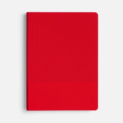 Ежедневник Vale New, недатированный, красный арт. 26202.50