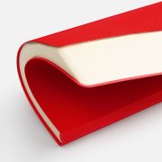 Ежедневник Vale New, недатированный, красный