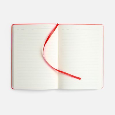 Ежедневник Vale New, недатированный, красный арт. 26202.50