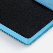 Ежедневник Boom, недатированный, черный с голубым