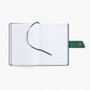 Ежедневник Boom, недатированный, черный с зеленым