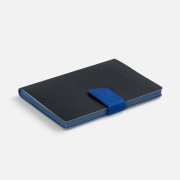 Ежедневник Boom, недатированный, черный c ярко-синий