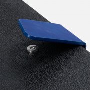 Ежедневник Boom, недатированный, черный c ярко-синий