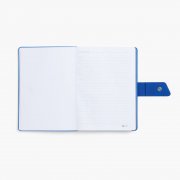 Ежедневник Boom, недатированный, черный c ярко-синий