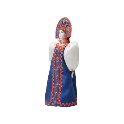 Подарочный набор: кукла фарфоровая, крем-мёд с лаймом и имбирем арт. 94753
