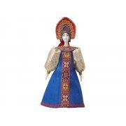 Подарочный набор: кукла фарфоровая, крем-мёд с лаймом и имбирем