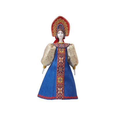 Подарочный набор: кукла фарфоровая, крем-мёд с лаймом и имбирем арт. 94753