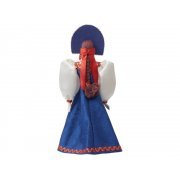 Подарочный набор: кукла фарфоровая, крем-мёд с лаймом и имбирем