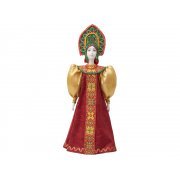 Подарочный набор: кукла фарфоровая, крем-мёд с лаймом и имбирем