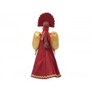 Подарочный набор: кукла фарфоровая, крем-мёд с лаймом и имбирем