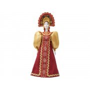 Подарочный набор: кукла фарфоровая, мёд с миксом из орехов