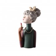 Статуэтка  "Девушка с помадой"  арт. BM079