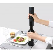 Электрический штопор Huo Hou Electric Wine Bottle Opener, черный