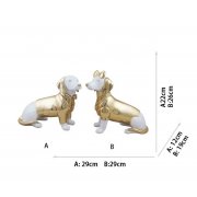 Набор статуэток "Влюбленные собачки"