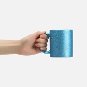 Кружка для сублимационной печати Sagredo, синяя арт. 18309.40