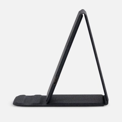 Подставка для смартфона с беспроводной зарядкой Kickstand, серая арт. 17485.10