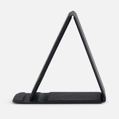 Подставка для смартфона с беспроводной зарядкой Kickstand, серая арт. 17485.10