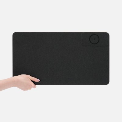 Складной стол для ноутбука с беспроводной зарядкой Kickstand Table, серый арт. 17486.10