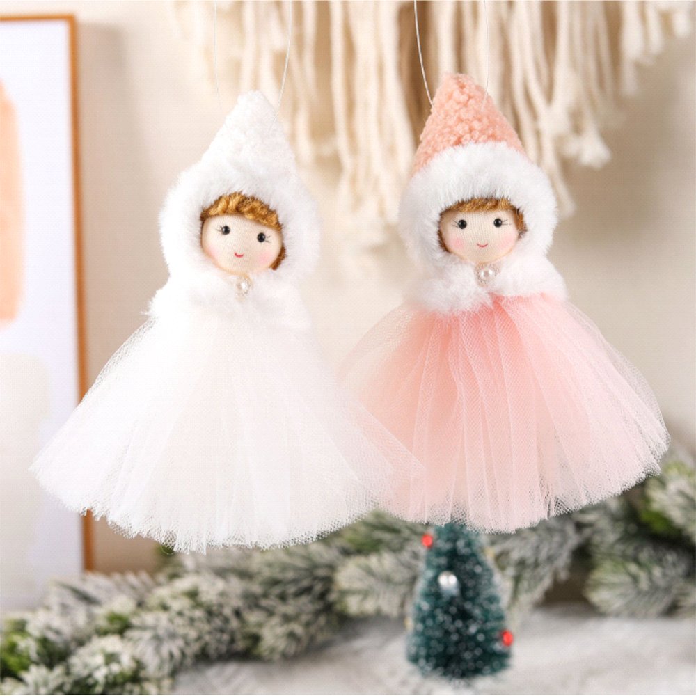 Новогоднее украшение рождественские ангелы Снойзи (набор 2шт) арт. 20222-0616 Новогоднее украшение рождественские ангелы Снойзи (набор 2шт) арт. 20222-0616