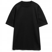 Футболка оверсайз унисекс Sideline, черная арт. 18406.30