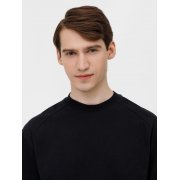 Футболка оверсайз унисекс Sideline, черная арт. 18406.30