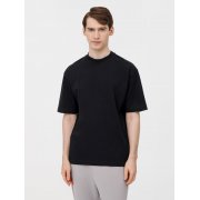 Футболка оверсайз унисекс Sideline, черная арт. 18406.30