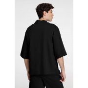 Футболка оверсайз унисекс T9, черная