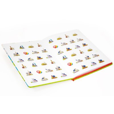 Записная книжка в клетку 15.5x21 Город R1-2441144 арт. R1-2441144