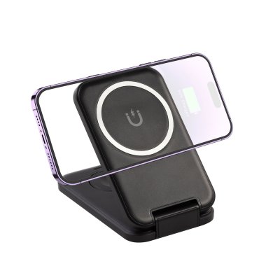 Складная беспроводная (15W) зарядная станция 