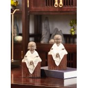 Набор статуэток "Маленькие монахи", подставка для книг арт. JY007